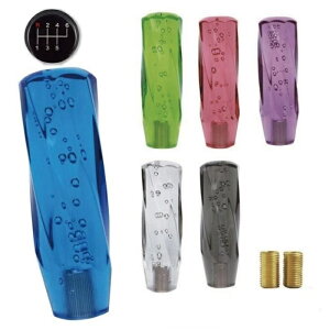 ツイスト シフトノブ 泡 150mm 各色 変換アダプター付き ふそう キャンター ベストワンファイター フルコンファイター いすゞ 07エルフのローキャブ用自動車 ギアノブ トラック デコトラ シフ