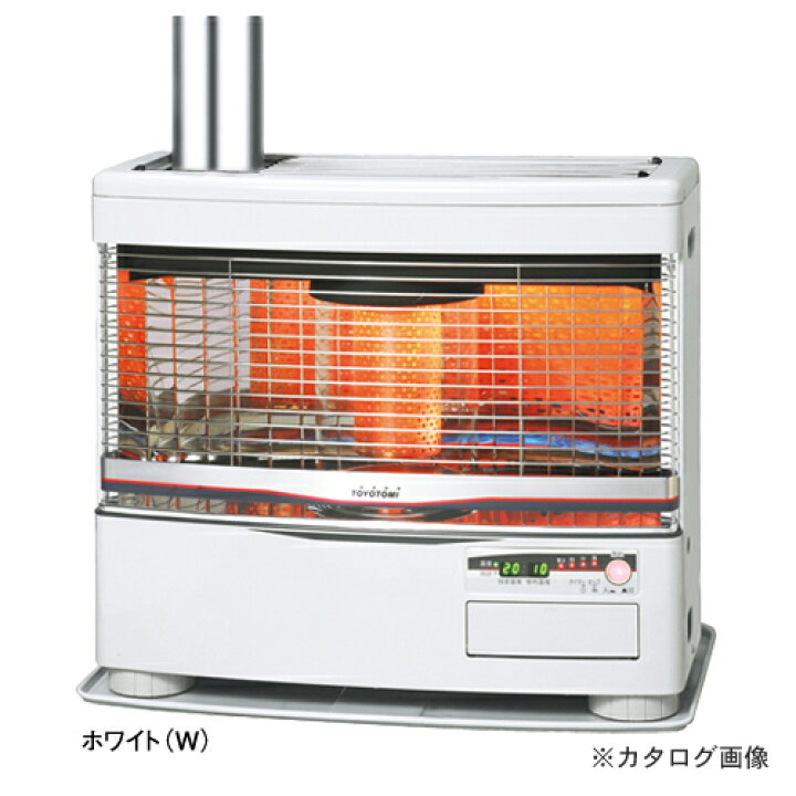 楽天市場】トヨトミ HR-650F(W) ホワイト 煙突式ストーブ 畳数めやす  