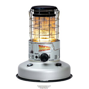 トヨトミ 【限定コラボモデル】対流型石油ストーブ バック・トゥ・ザ・フューチャー シルバー RR-25BTTF-S