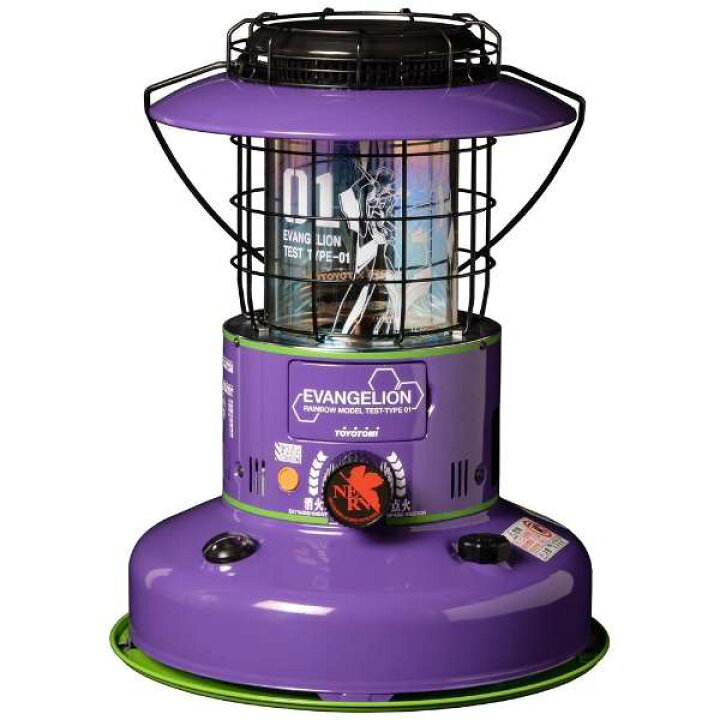 楽天市場】トヨトミ 石油ストーブ エヴァンゲリオンコラボモデル RL  