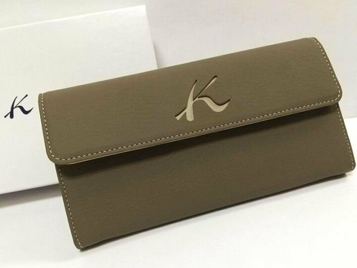 楽天市場】Kitamura/キタムラ☆レザー・長財布 カーキ×カフェオレ 