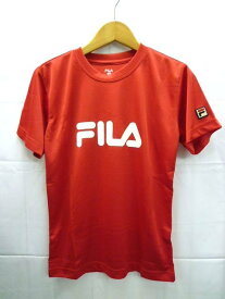 FILA/フィラ☆キッズ ロゴ 半袖 Tシャツ XL 赤 レッド タグ付き 新品 美品【未使用】Y240217012
