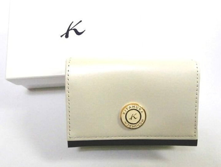 楽天市場】Kitamura/キタムラ☆レザー・三折財布 ミニ財布 パール 