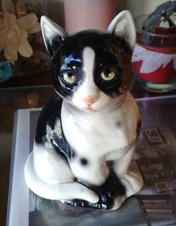 楽天市場】猫置物 ねこ ネコ キャット オブジェ 陶器製品 イタリア製 
