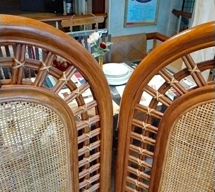 楽天市場】3連スクリーン ラタン 籐 スクリーンカラマス 籐製品 衝立 
