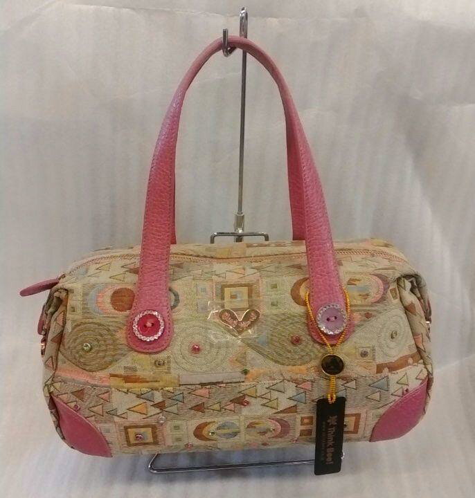 楽天市場】Think Bee! シンクビー 型落ち品 ハンドバッグ ピンク 1292  