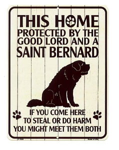 Zgo[i[h G PROTECTED BY THE GOOD LORD AND A SAINT BERNARD XSTCY AJuLŔ AJG AJ G TCv[g ybg   Ŕ  JtF o[ X 