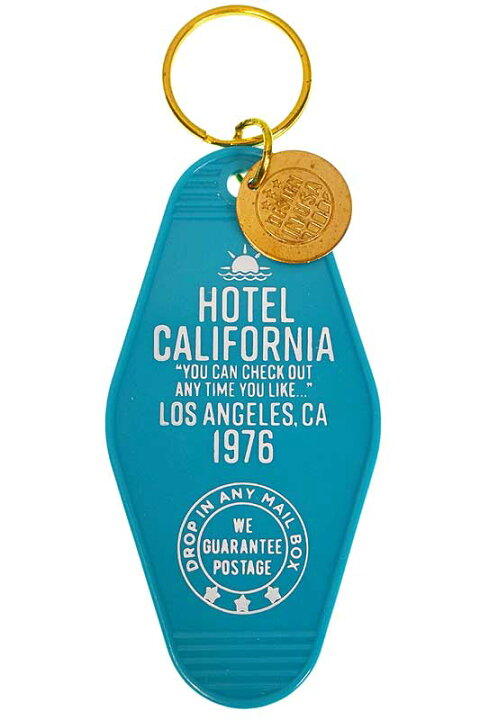 楽天市場】ホテル カリフォルニア キーホルダー ライトブルー 