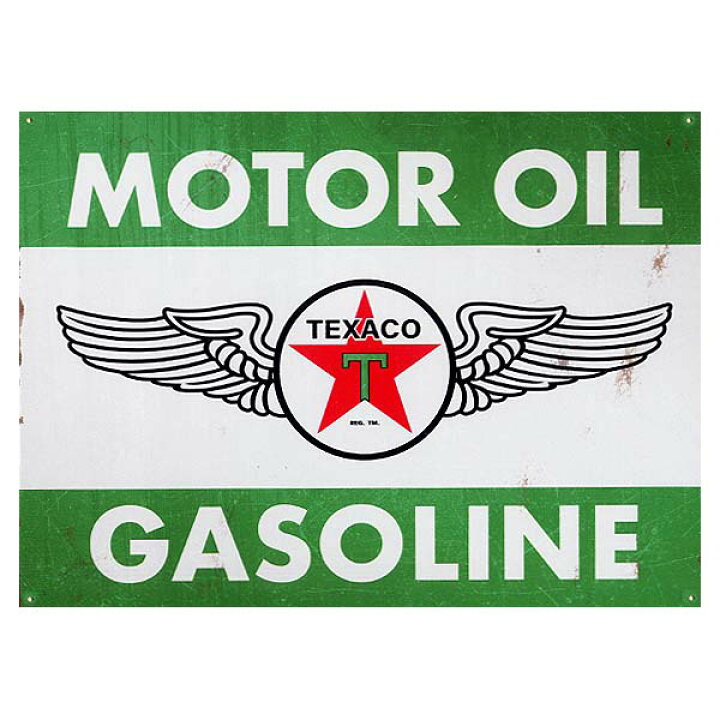 楽天市場 テキサコ ウィングロゴ レトロ調 ガソリン系 Texaco アメリカンブリキ看板 アメリカ ブリキ看板 アメリカン雑貨 アメリカ雑貨 サインプレート メタルプレート ガレージ 看板 ポスター おしゃれ カフェ バー 店舗 インテリア アメリカン雑貨 ベリーベリー