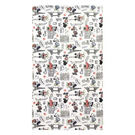 ミッキーマウス＆ミニーマウス のれん タペストリー トラベル柄 約150×85センチ 日本製 壁飾り ディズニー グッズ 雑貨 インテリア おしゃれ ポップ かわいい 暖簾