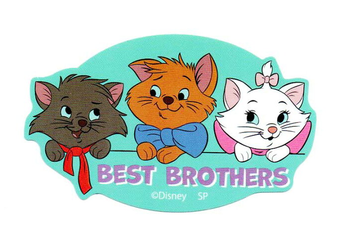 楽天市場 おしゃれキャット マリー ステッカー ベストブラザー柄 マリー トゥルーズ ベルリオーズ ディズニーグッズ 雑貨 猫 ネコ シール キャラクター ポップ アメリカン雑貨 ベリーベリー 楽天市場 おしゃれキャット マリー ステッカー ベストブラザー柄 マリー トゥルーズ ベルリオーズ ディズニーグッズ 雑貨 猫 ネコ シール キャラクター ポップ アメリカン雑貨 ベリーベリー