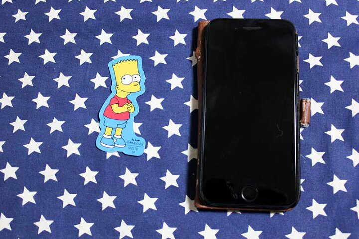 楽天市場 シンプソンズ バート ステッカー The Simpsons グッズ 雑貨 シール キャラクター ポップ アメリカン雑貨 ベリーベリー