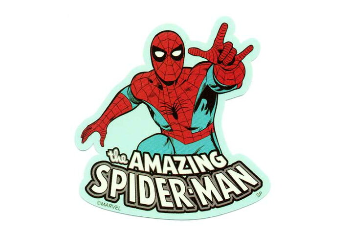 楽天市場 スパイダーマン ステッカー Spiderman アメコミ柄 アメコミ グッズ 雑貨 シール キャラクター ポップ アメリカン雑貨 ベリーベリー