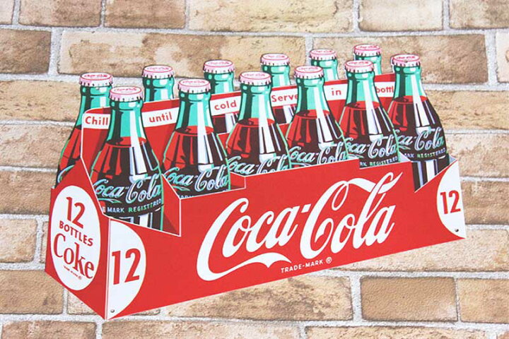 楽天市場】コカ・コーラ カートンボックス型 COCA COLA 12 BOTTLES 