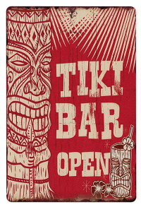 TIKI BAR �e�B�L�E�o�[ �~�j�T�C�Y ���g���� ���b�h �A�����J���u���L�Ŕ� ���^���v���[�g �A�����J���G�� �A�����J�G�� �I�[���h �n���C �n���C�A�� �T�C���v���[�g ���^���v���[�g �u���L 