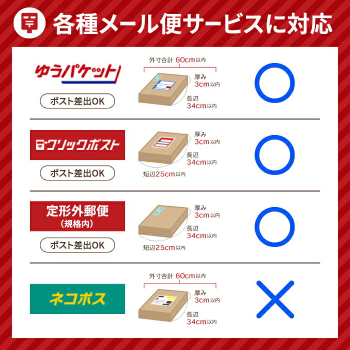 楽天市場】A6 段ボール ゆうパケット クリックポスト 箱 700枚 (158 
