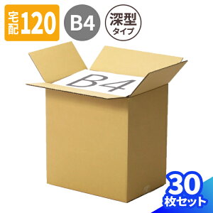 ダンボール 120サイズ 5枚〜30枚 (380×270×400) B4 段ボール 120サイズ 深型 ダンボール箱 120 段ボール箱 縦長 梱包資材 梱包 箱 縦長ダンボール B4サイズ ヤマト 宅急便 ヤマト運輸 ゆうパック 佐川