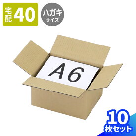 小型 ダンボール A6 10枚～150枚 (163×120×94) 小さい 段ボール A6サイズ 箱 ダンボール箱 段ボール箱 梱包用 梱包資材 梱包材 梱包 宅配箱 宅配 ヤマト運輸 ボックス はがき 収納 サプリメント 雑貨 小物 メルカリ 発送 40サイズ 50サイズ 60サイズ (0257)