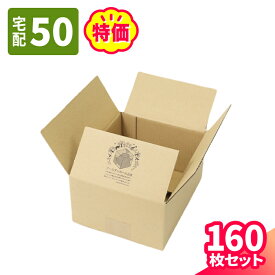 ダンボール 50サイズ 160枚 広告入 A5 (212×172×102) A5サイズ 段ボール 50 ダンボール箱 段ボール箱 梱包用 梱包資材 梱包材 梱包 箱 宅配箱 宅配 ヤマト運輸 ボックス 小さい 小型 小型ダンボール 60サイズ 通販 発送箱 サプリメント (2050)