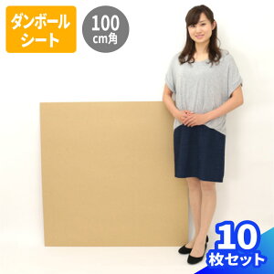 ダンボールシート 10枚 (1000×1000×3) ダンボール板 段ボール 正方形 薄型 梱包資材 梱包材 梱包 包装材 ダンボールパッド メルカリ フリマアプリ 緩衝材 台紙 工作用 工作 工作キット 板ダンボ