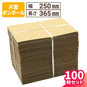 片ダンロール 1巻 (250×365mm) 片段ロール 巻ダン 巻段ボール ダンボール 段ボール 緩衝材 梱包用 梱包資材 梱包材 梱包 宅配 引越し 包装資材 クラフト巻 クレダン 片ダン 片面ダンボール 保護