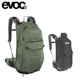 【10%OFF】EVOC イーボック メンズ 自転車 バックパック テクニカルパフォーマンスパック ステージ 12L 100204100 23SS 春夏 快適性 通気性 ツールコンパートメント 水分補給パック収納 N 210 D リップストップHD 3Dエアメッシュ