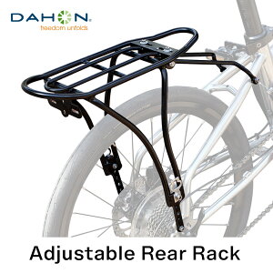 DAHON _z Adjustable Rear Rack AWX^u AbN Mu SLX Speed Falco Speed RB Boardwalk D7 Calm D-zero A bN LA   ב ܂肽 ] IvV p[c Vo[ ubN