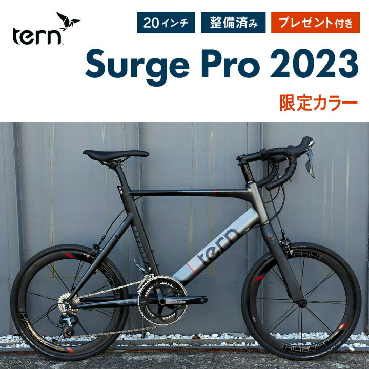 楽天市場】【限定カラー】Tern ターン 自転車 ミニベロ Surge PRO 