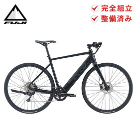 【特価】Fuji フジ 電動アシスト自転車 クロスバイク E-BIKE イーバイク MOTIVATOR モチベーター 2023年モデル 700C 9段変速 自転車 バイク 内蔵式バッテリー 防犯登録可