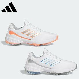 adidas アディダス レディース ゴルフ シューズ ウィメンズ ゼッジー23 LII03 23SS 春夏 レギュラーフィット シューレースクロージャー 防水マイクロファイバーレザーアッパー LIGHTSTRIKE PRO LIGHTSTRIKEクッショニング 送料無料