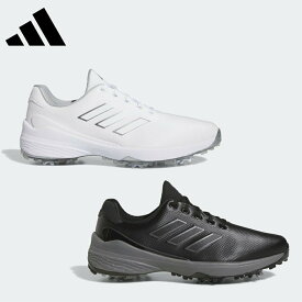 adidas アディダス メンズ ゴルフ シューズ ゼッドジー23 LIR48 23SS 春夏 レギュラーフィット シューレースクロージャー 防水マイクロファイバーレザーアッパー LIGHTSTRIKE PRO LIGHTSTRIKEクッショニング