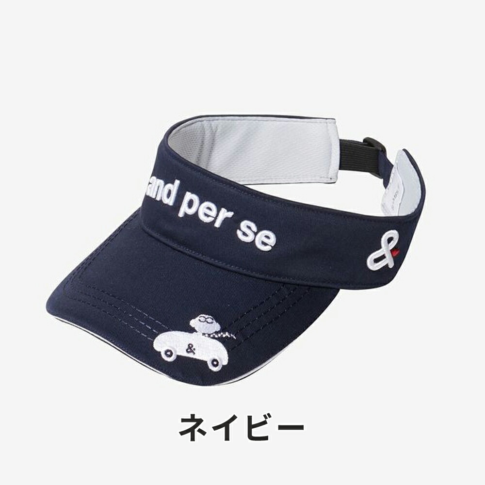 楽天市場】and per se アンパスィ レディース ゴルフウェア 帽子
