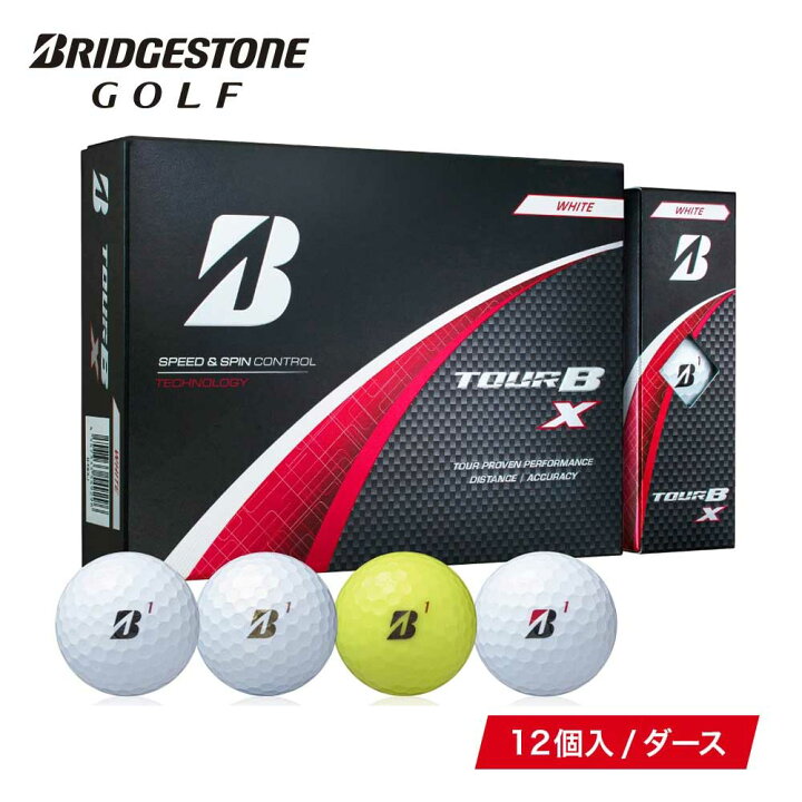 楽天市場】BRIDGESTONE ブリヂストン ゴルフ ボール 1ダース 12球入り 