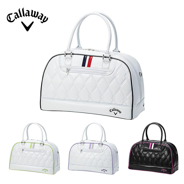 楽天市場 土日もあす楽 Callaway キャロウェイ ゴルフ バッグ レディース ウィメンズ ボストンバッグ 鞄 カバン キルティング 合皮素材 おすすめ かわいい おしゃれ Pu Sport ピーユー スポーツ 22ss 22年モデル 送料無料 代引き手数料無料