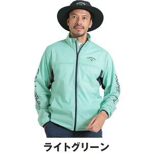 【セール 25%OFF】 Callaway キャロウェイ メンズ ゴルフウェア ブルゾン ストレッチリップストップフルジップブルゾン C25115100 25SS 春夏 撥水性 メッシュ裏地 軽量 通気性 ロゴプリント スポーテ