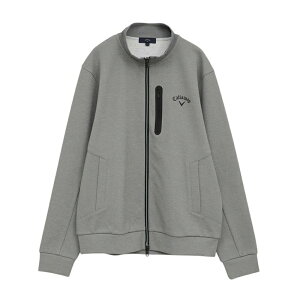 【セール 10%OFF】Callaway キャロウェイ メンズ ゴルフウェア ジャケット フルジップスウェット C25217101 25FW 秋冬 ミドラー ファスナー配色 サイドポケット部カッティング お洒落デザイン 機能