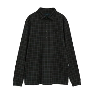 【セール 10%OFF】Callaway キャロウェイ メンズ ゴルフウェア シャツ チェックジャカード長袖シャツ C25233108 25FW 秋冬 レトロなチェック柄 ジャカード UPF30 袖口ダブル仕様 お洒落デザイン 機能