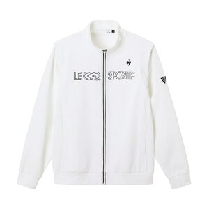 【セール 10%OFF】le coq sportif ルコックスポルティフ メンズ ゴルフウェア ジャケット 袖取り外し可能 2WAYジャケット LG5FSW02M 25FW 秋冬 吸汗 2WAYストレッチ UV CUT UPF50+ デタッチャブルMOTION 3D ジッ