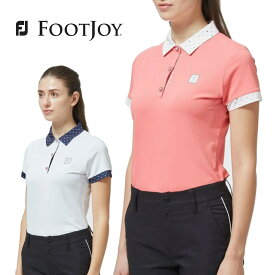 50%OFF セール FOOTJOY フットジョイ レディース ゴルフウェア シャツ アメリカンクラシック FJW-S22-S03 22SS 春夏 抗菌防臭 UVカット 吸汗速乾 ストレッチ 送料無料