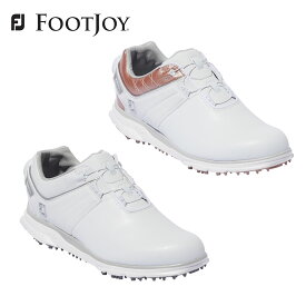 【セール】FOOTJOY フットジョイ ゴルフ シューズ レディース FJ プロ エスエル BOA ボア スパイクレス 防水 人工皮革 おすすめ おしゃれ 第4世代 NEW PRO SL BOA 22SS 春夏 98141 98142