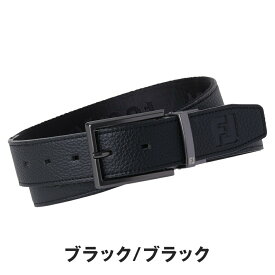 【セール 10%OFF】 FOOTJOY フットジョイ メンズ ゴルフ ベルト MEN'S リバーシブル FA25ACRBT 25FW 秋冬 回転式バックル カット 調整 シボ加工 ハイブリッド 着回し 普段使い ナイロンベルト 合成皮革 ブラック ホワイト ネイビー