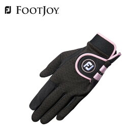 【10%OFF】FOOTJOY フットジョイ レディース ゴルフ グローブ WOMEN’S ウェザーグリップエクストリーム FGWWX22 23FW 秋冬 発熱 蓄熱素材 3Mグリッピングマテリアル 人工皮革 ポリエステル ブラックピンク