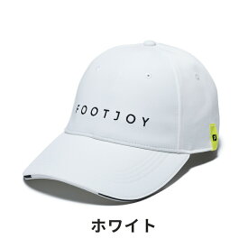 【セール】FOOTJOY フットジョイ レディース ゴルフ 帽子 キャップ 撥水FOOTJOYワーディングキャップ FH24AWLC 24SS 春夏 撥水加工 ポリエステル ポリウレタン ブラック ホワイト
