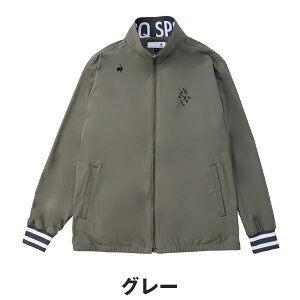 【セール 20%OFF】 le coq sportif ルコックスポルティフ メンズ ゴルフウェア アウター オーバーサイズブルゾン LG4FWB03M 24FW 秋冬 はっ水 ストレッチ 防風 シンプル デザイン 高級感 ナイロン ポリ