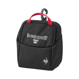 【セール 15%OFF】 le coq sportif ルコックスポルティフ メンズ ゴルフ ポーチ マグネット開閉タイプ ボールホルダー LG5SBZ12M 25SS 春夏 アクセサリーホルダー サイズ感 ティー挿し装備 耐久性 機能性 利便性 ポリエステル ブラック