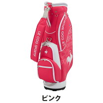 楽天市場】ルコック キャディバッグ ピンクの通販