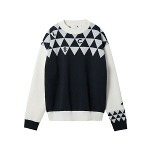 【セール 10%OFF】le coq sportif ルコックスポルティフ レディース ゴルフウェア セーター 裏地付き防風モックネックセーター LG5FST01L 25FW 秋冬 防風性 ストレッチ性 保温性 手洗い可 快適性 ゆっ