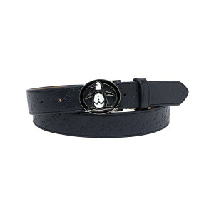 【セール 10%OFF】Munsingwear マンシングウェア レディース ゴルフ ベルト ペンギンバックル ロゴデザインベルト MG5FBL02L 25FW 秋冬 コンパクトサイズ レジメンタルロゴ スポーティ お洒落デザイ