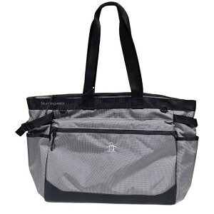 【セール 10%OFF】Munsingwear マンシングウェア メンズ ゴルフ ボストンバッグ ジャガードロゴボストンバッグ MG5FTT01M 25FW 秋冬 シンプルデザイン ジャガードロゴ 汎用性 多機能 ポリエステル 合