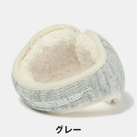 Rosasen ロサーセン ユニセックス ゴルフ 耳当て イヤーマフ 04602003 24FW 秋冬 杢調 ボア 調整可能アジャスト機能付き 防寒 防風 カジュアルデザイン 機能性 アクリル ポリエステル グレー ネイビー